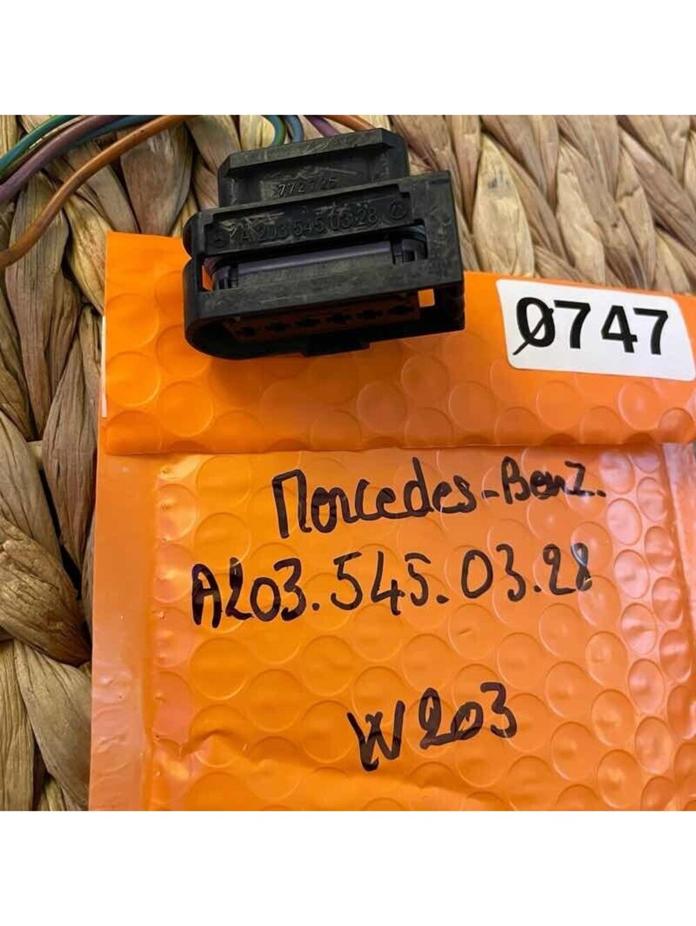 ✅Mercedes-Benz A 2035450328 Plug Wire Harness connector#️⃣747